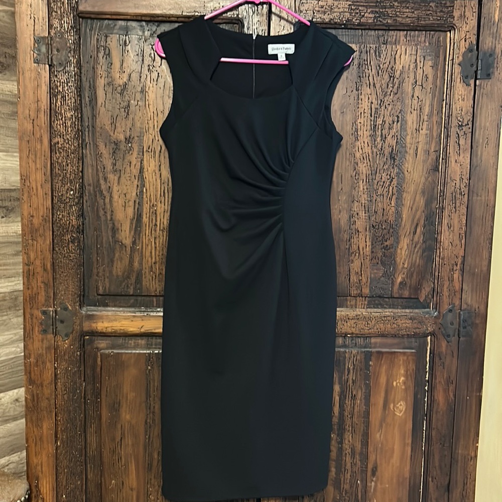 Black cocktail dress